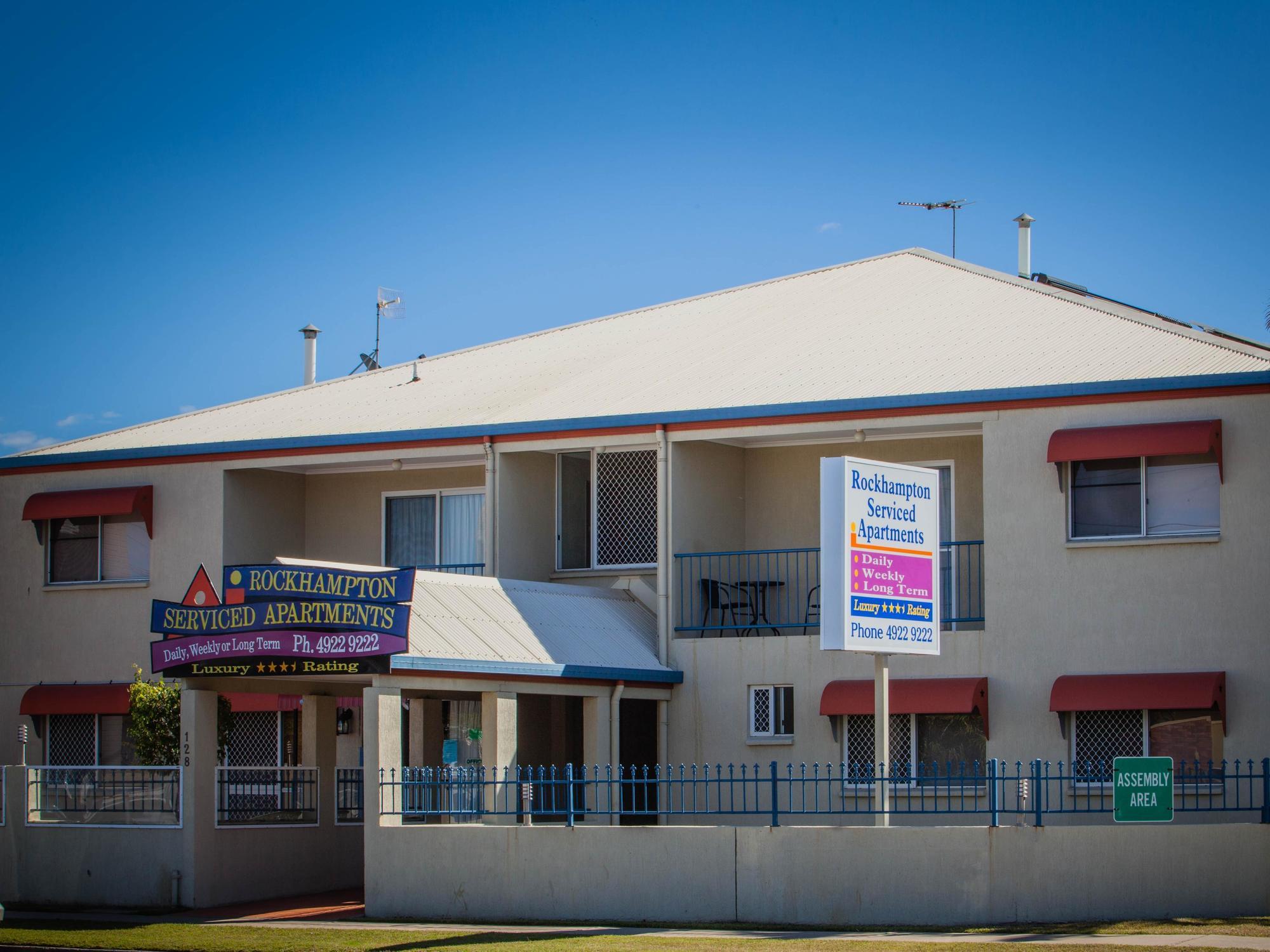 Rockhampton Serviced Apartments Екстер'єр фото